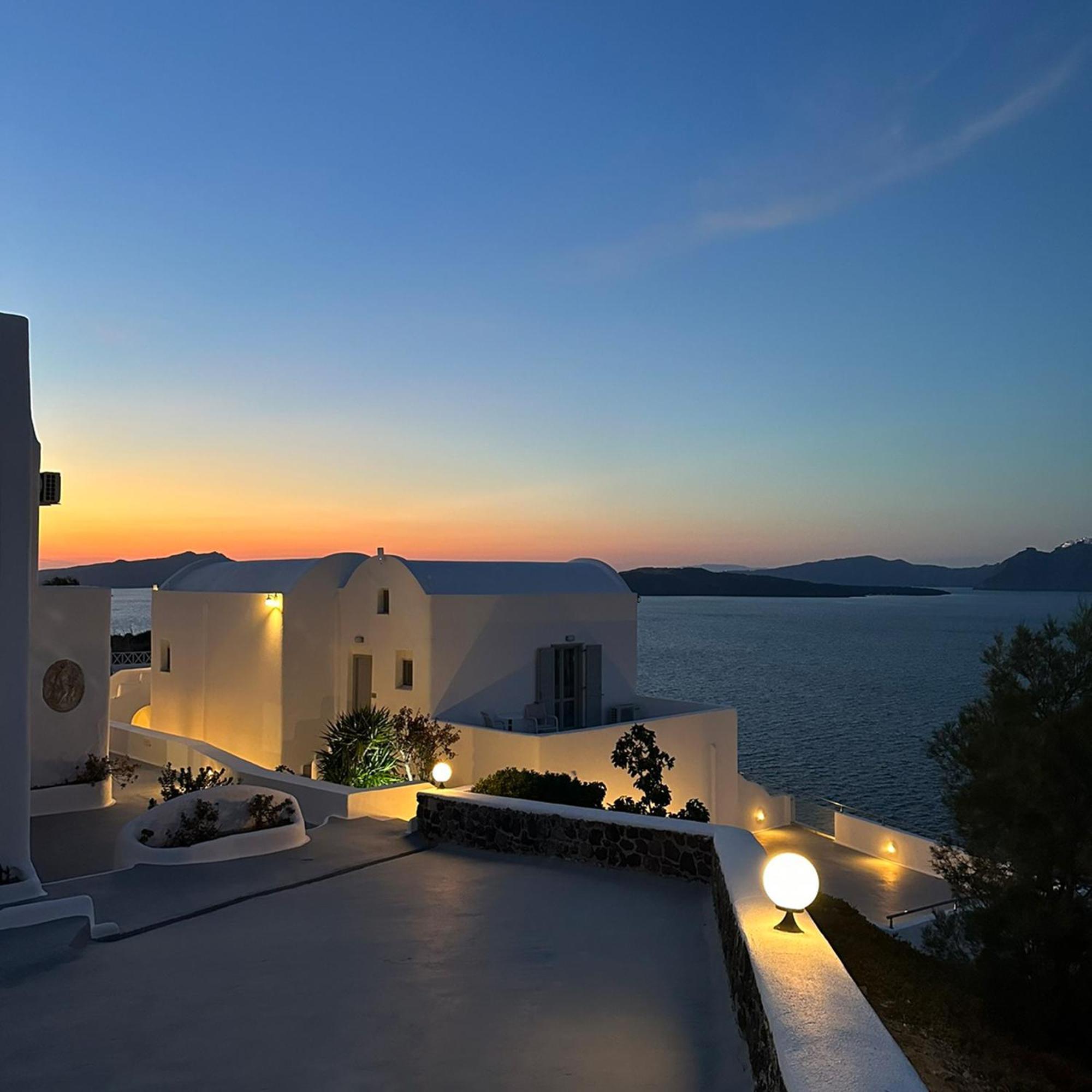 Santorini View Hotel Akrotiri  Bagian luar foto