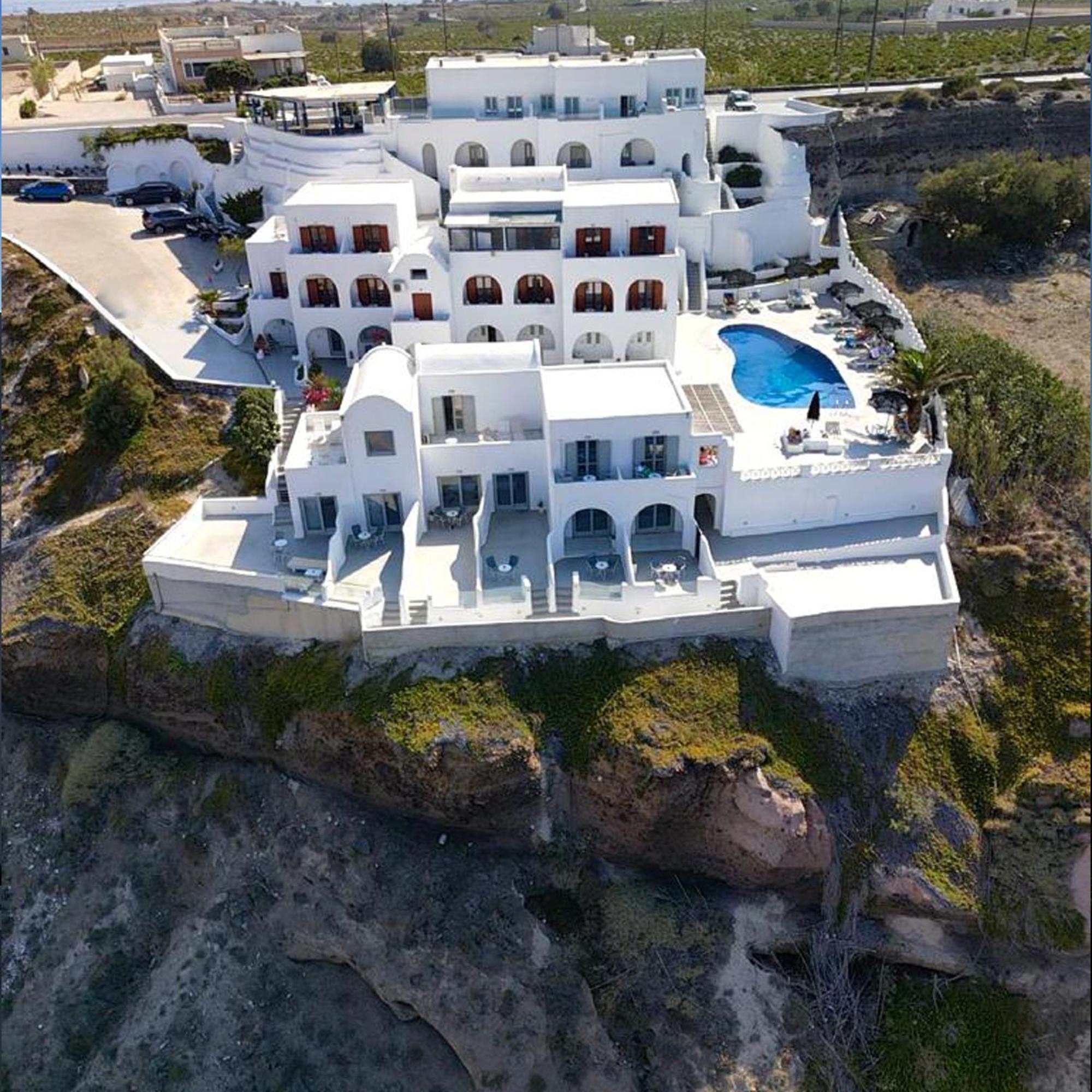 Santorini View Hotel Akrotiri  Bagian luar foto