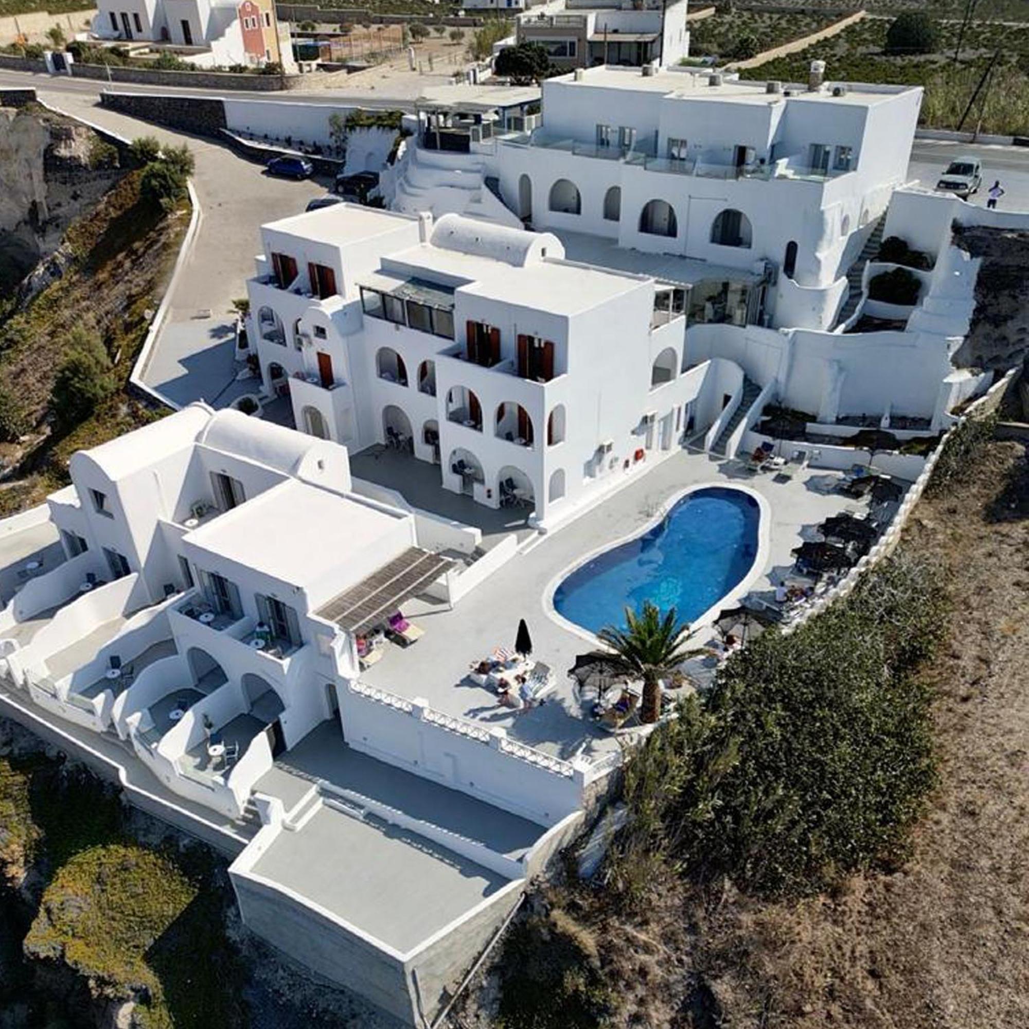 Santorini View Hotel Akrotiri  Bagian luar foto