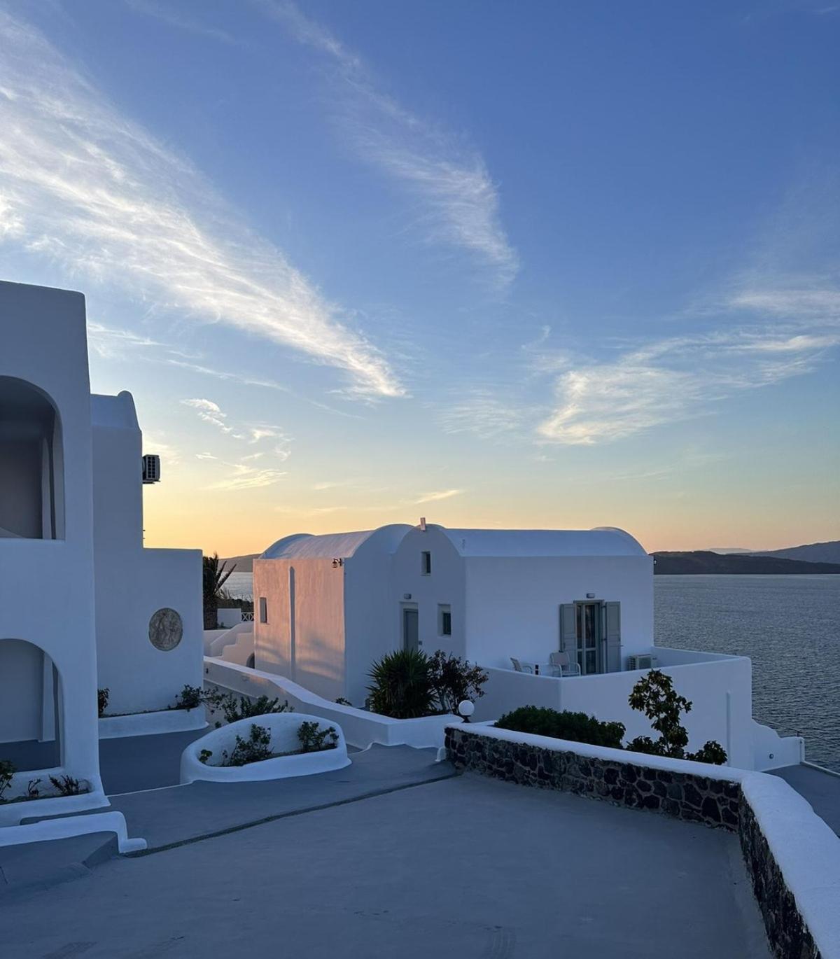 Santorini View Hotel Akrotiri  Bagian luar foto